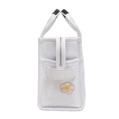 THE CAMP PATCHWORK DENIM MEDIUM TOTE BAG